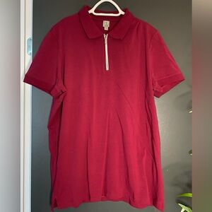 Tristan red polo - XLarge